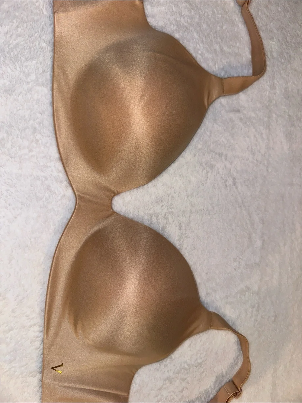 Victoria's Secret Tan Bra - lightly lined, wireless